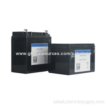 Shenzhen 12V/9Ah LiFePO4 motorcycle start up battery, long cycle life
